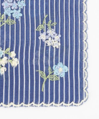 TOCCA 【HANDKERCHIEF COLLECTION】LITTLE BOUQUET HANDKERCHIEF ハンカチ ネイビー系