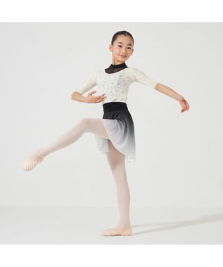 Chacott スカート ブラックグラデーション