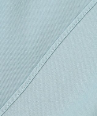 J.PRESS LADIES 【洗える】トリコットバイオ シャーリング カットソー ブルーグリーン系