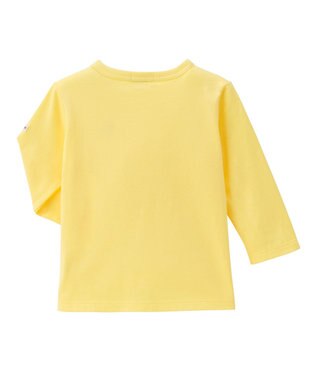 MIKI HOUSE HOT BISCUITS 【70-120cm】【Everyday Series】ワンポイント 長袖Tシャツ コーン