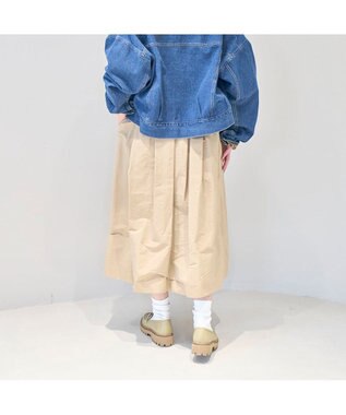 ing <ing>リングビット厚底ローファー ベージュ