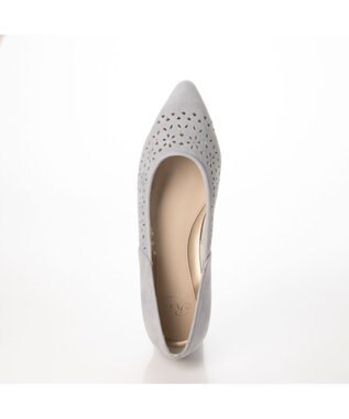 Riz raffinee <Riz raffinee>パンチングポインテッドトゥパンプス グレースエード