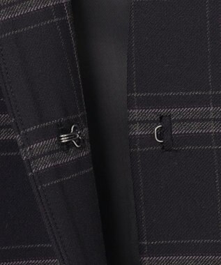 ANY SIS 【保温性あり/洗える】サーモ 2WAY ストレッチ ジャケット ネイビーベース