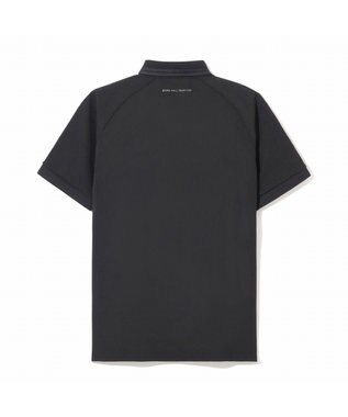 ZERO HALLIBURTON 【吸水速乾・UVケア】 ダブルリブ鹿の子ポロシャツ ZHG-M5S4b 82948 ブラック