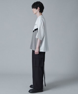 WEGO ドルマンポンチカラーブロックT（S） ブルー