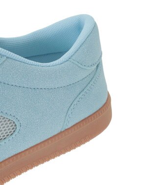 earth music&ecology チャーム付きＷリボンスニーカー Blue