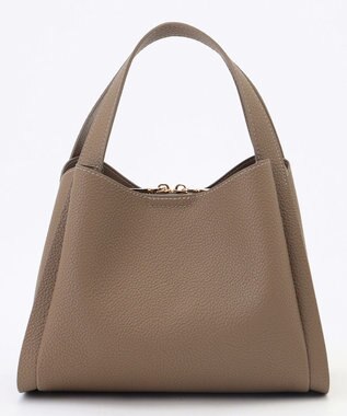 LA BAGAGERIE ソフトシュリンク2WAYハンドバッグ small グレージュ