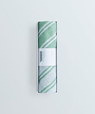 SHINTO TOWEL シマ ハンドタオル ダブル白地/色地 2枚セット