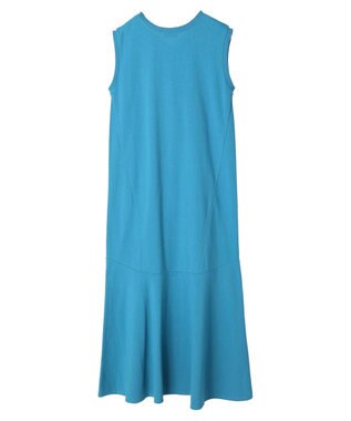 earth music&ecology Ｖネックマーメイドラインワンピース Blue