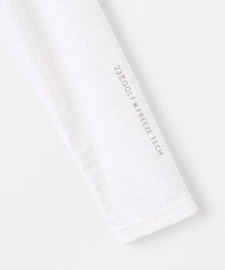 23区GOLF 氷撃シリーズ【冷感】【WOMEN】クルーネック インナー ホワイト系