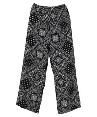 CRAFT STANDARD BOUTIQUE アソートプリント　柄イージーパンツ D