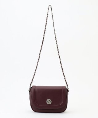 ICB 【CLASSY.1月号掲載】クラシックラウンドショルダー バーガンディ系