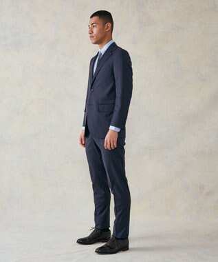 J.PRESS MEN 【J.PRESS MOVING】REDA ACTIVE スポーツツイスト スラックス ダルブルー系