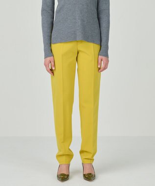 GRACE CONTINENTAL トリアセセンタープレスパンツ