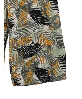 CRAFT STANDARD BOUTIQUE レーヨン柄プリントワイドパンツ Green