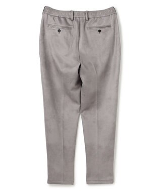 JOSEPH HOMME 【ストレッチ】レザーライクジャージー　ドロスト付きテーパードパンツ / PEGG CONVERTIBLE ライトグレー系