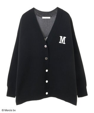 Green Parks Ｍｉｆｆｙ／フェイスジャガードニットカーディガン