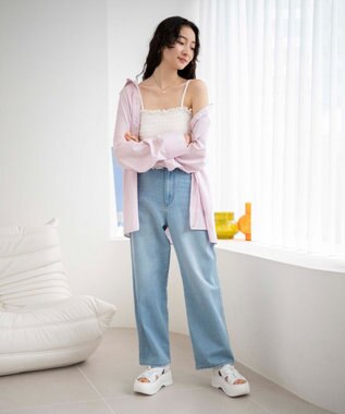 WEGO ボリュームスポーツサンダル ホワイト