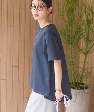 AMERICAN HOLIC 接触冷感バックフレア半袖プルオーバー