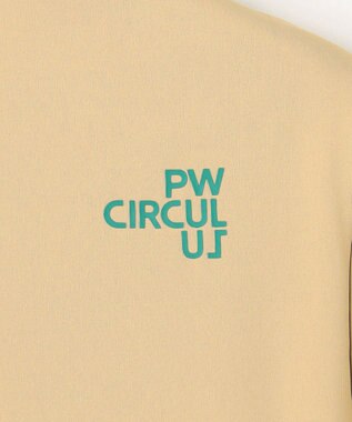 PW CIRCULUS 【WOMEN】ポケットモックネック ゴルフウェア レディース ベージュ系