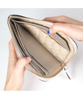 PELLE BORSA 短い長財布 Fine Goods フィーネグッズ 5443 アイスグレー