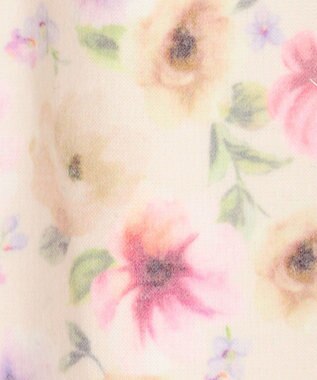 ANY KIDS 7days 裏シャギー 総柄 パンツ アイボリー系花柄