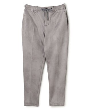 JOSEPH HOMME 【ストレッチ】レザーライクジャージー　ドロスト付きテーパードパンツ / PEGG CONVERTIBLE ライトグレー系