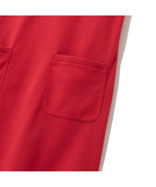 ZERO HALLIBURTON ノースリーブ 鹿の子 ミニワンピース 82831 W4S1b レディースゴルフ レッド