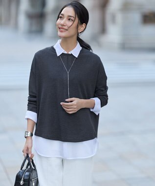 ICB チェーンフープピアス シルバー