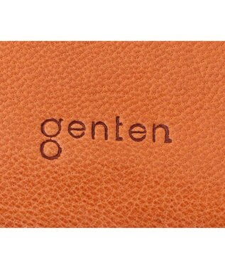 genten ゴートベーシック 二つ折り財布 レンガ
