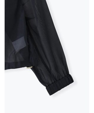 Te chichi ショートシアーフーディーブルゾン ネイビー