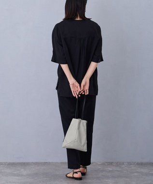 MioFIRANO NY-01 truss_hand bag ナイロン エコロンオックス はっ水　MIOF. ミオフ LIGHT GRAY