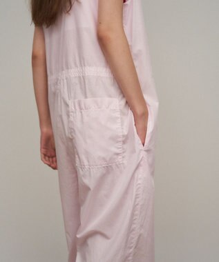 ATON NATURAL DYED COTTON LAWN | ジャンプスーツ PINK