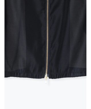 Te chichi ショートシアーフーディーブルゾン ネイビー