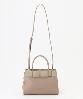 TOCCA NOBLE RIBBON NYLONBAG ナイロンバッグ ベージュ系