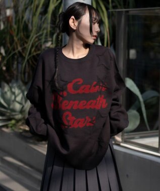 WEGO 【ユニセックス着用ITEM】パイルジャガードプルオーバー スミクロ