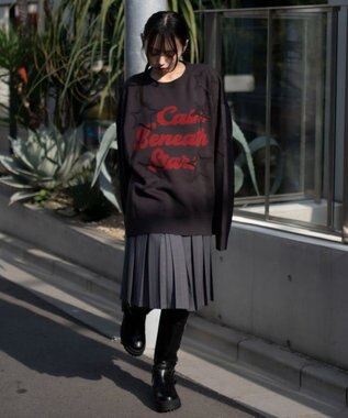 WEGO 【ユニセックス着用ITEM】パイルジャガードプルオーバー スミクロ