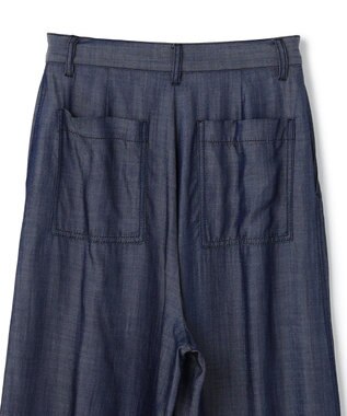 uncrave リヨセルデニム ワイドパンツ インディゴ