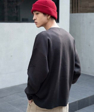 WEGO 【ユニセックス着用ITEM】パイルジャガードプルオーバー スミクロ