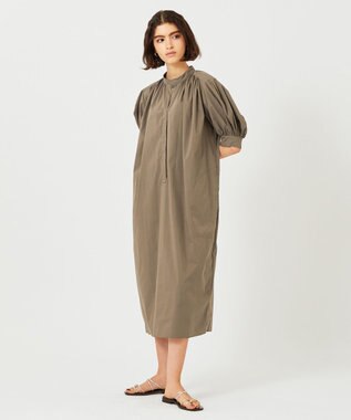 BEIGE， HYDRANGEA / ギャザーワンピース Mocha