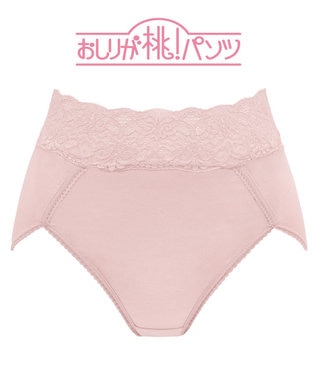 BRADELIS New York 【BRADELIS New York / 育尻・伸びる・綿混・深め】モモパンツ・ハイレグショーツ#303 シリーズ140万枚突破 補正ショーツ