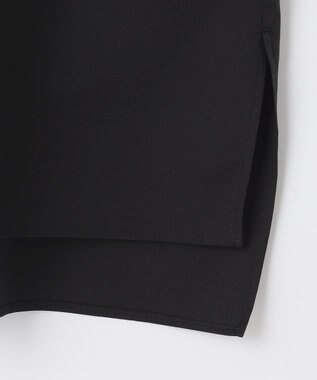 #Newans 【ANSWER for アクセサリーLOVER】ビッグカフスクルーネックブラウス ブラック系