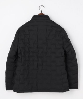 JOSEPH ABBOUD 【ストレッチ/中綿/軽量/インフード】2WAYストレッチパテッドブルゾン　26SSモデル ブラック系