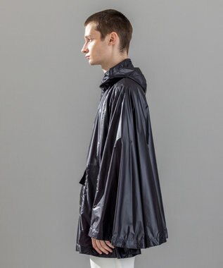JOSEPH HOMME 新素材【撥水/超軽量/パッカブル仕様】ライトリップストップ ポンチョ ブラック系