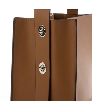 UNBILLION 【テレビ ドラマ着用アイテム】カシュカシュ cachecache / ヒネリハンドルインバッグセットトート ベージュ