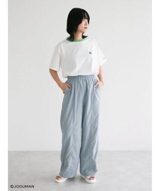 Green Parks ジョグマン／ワンポイントリンガーＴシャツ Off White