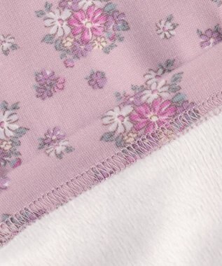 ANY KIDS 7days 裏シャギー 総柄 パンツ ピンク系小花柄