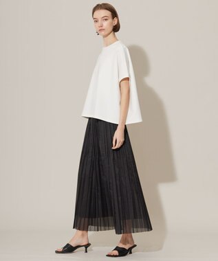 ICB 【接触冷感・速乾・UVケア・洗える】 サマーダンボール プルオーバー オフホワイト系