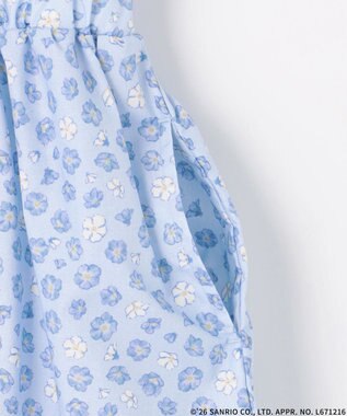 組曲 KIDS 【マロンクリーム×組曲 KIDS】ネモフィラワンピース サックスブルー