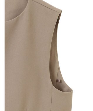 earth music&ecology パールボタンジレ Beige